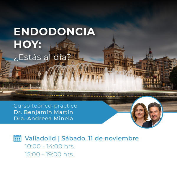 Curso Valladolid Endodoncia Dr. Benjamin Martin y la Dra: Andreea Minela